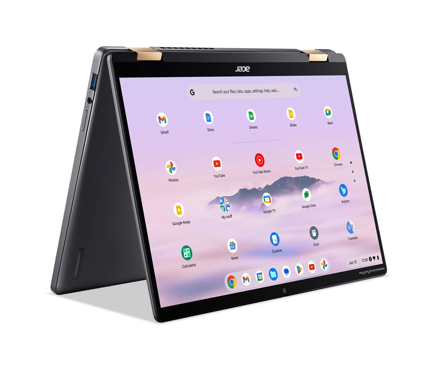 Acer - Chromebook Plus Spin 714 Laptop with Google AI - 14" WUXGA Touch - Intel Core Ultra 5 115U - 8GB LPDDR5 - 256GB SSD -…