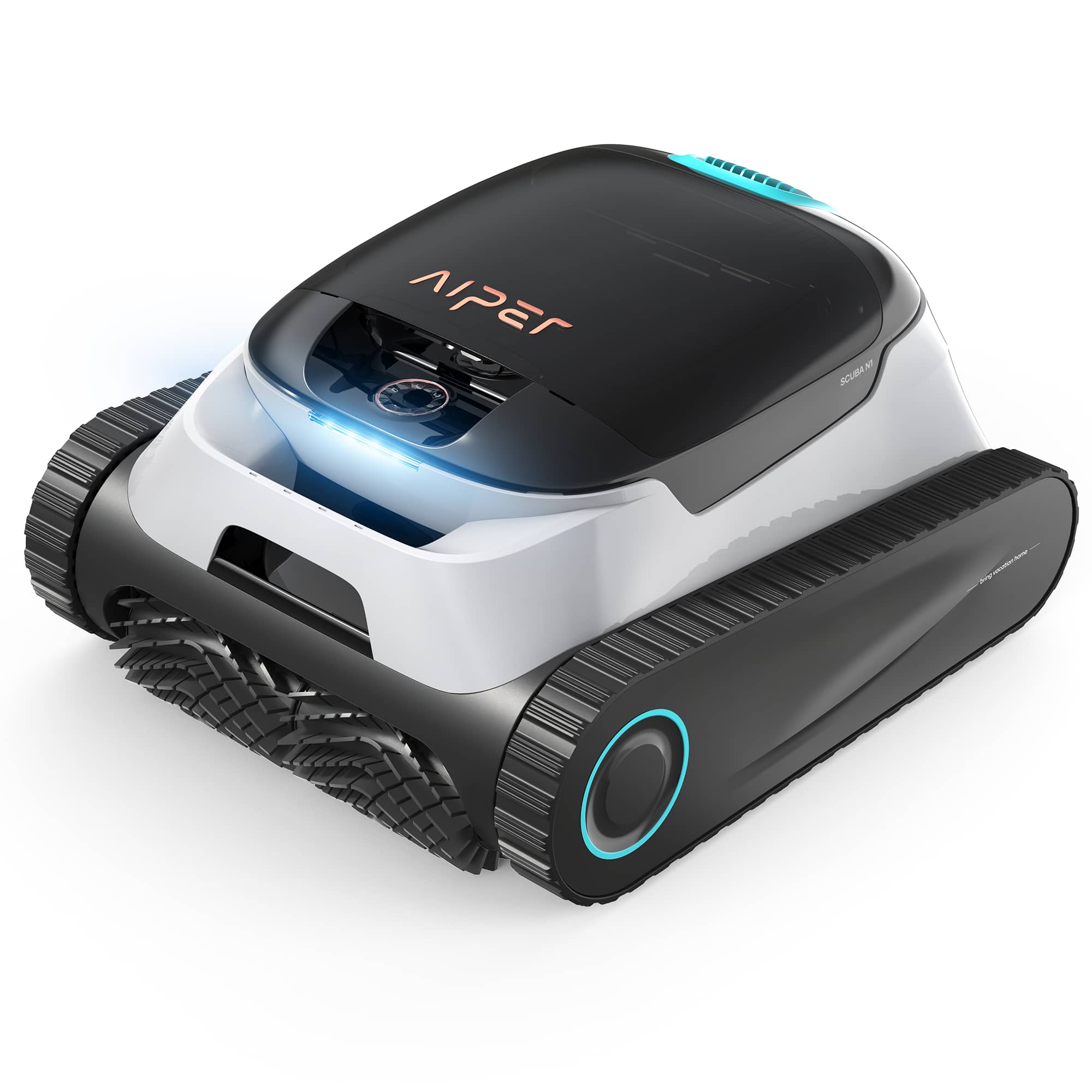 Aiper - Scuba N1 Cordless Robotic Pool Cleaner for In-Ground Pools up to 1600sq.ft, Automatic Pool Vacuum, Lasts 150 Mins -…