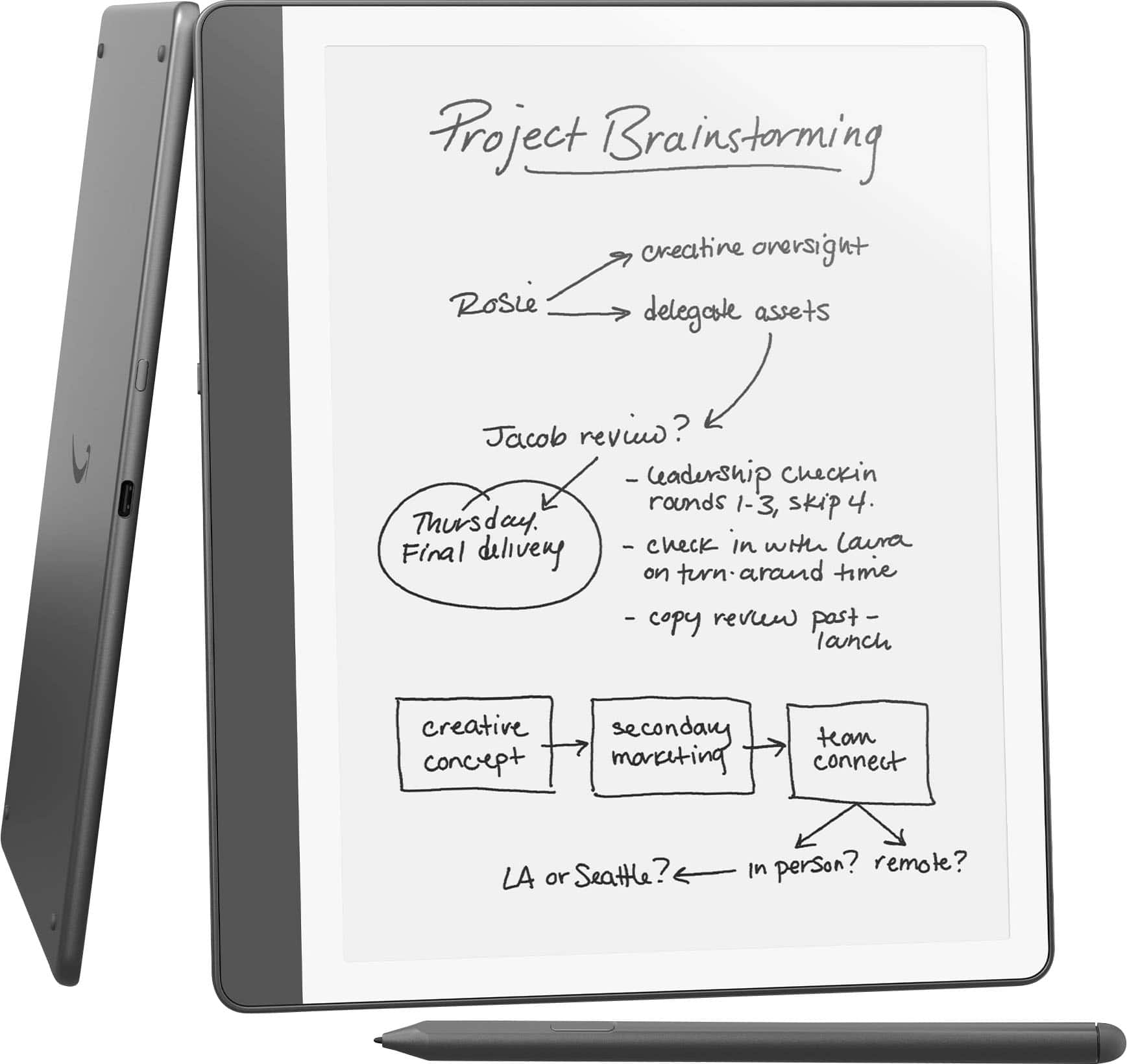 Amazon - Kindle Scribe (16GB) - 2024 - Tungsten product image