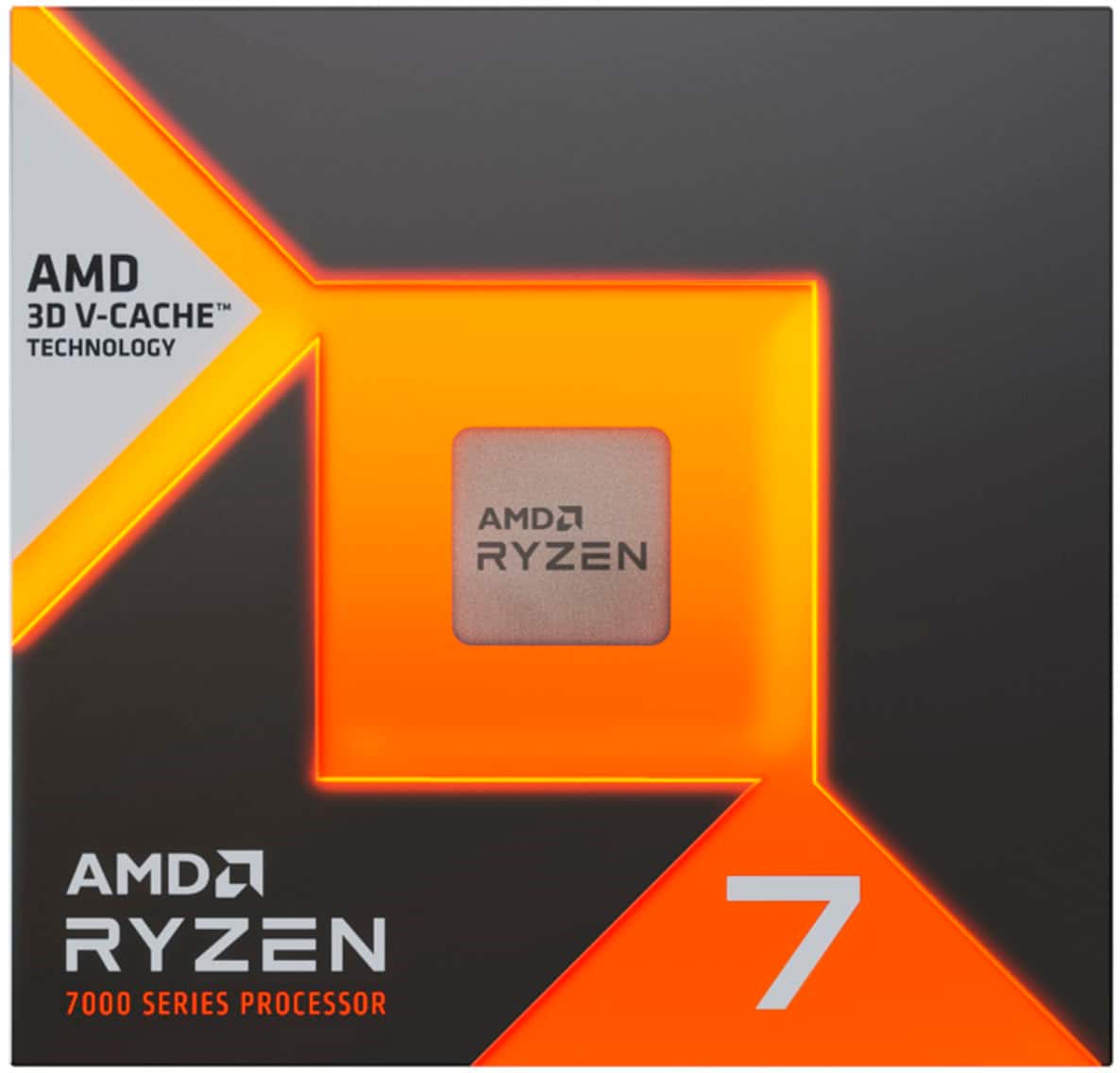 AMD - Ryzen 7 7800X3D 8-Core - 16-Thread 4.2 GHz (5.0 GHz Max Boost) Socket AM5 120W Unlocked Desktop Processor - Black prod…
