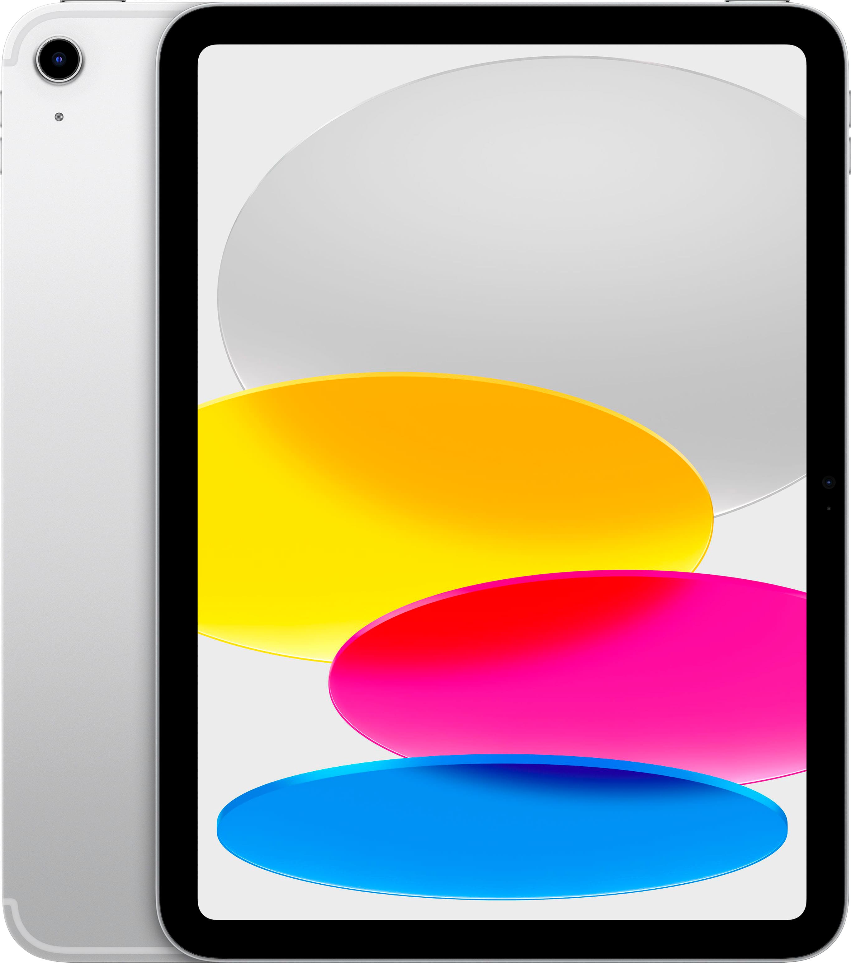 Apple - 11-inch iPad A16 chip with Wi-Fi + Cellular - 128GB - Silver (Unlocked) product image