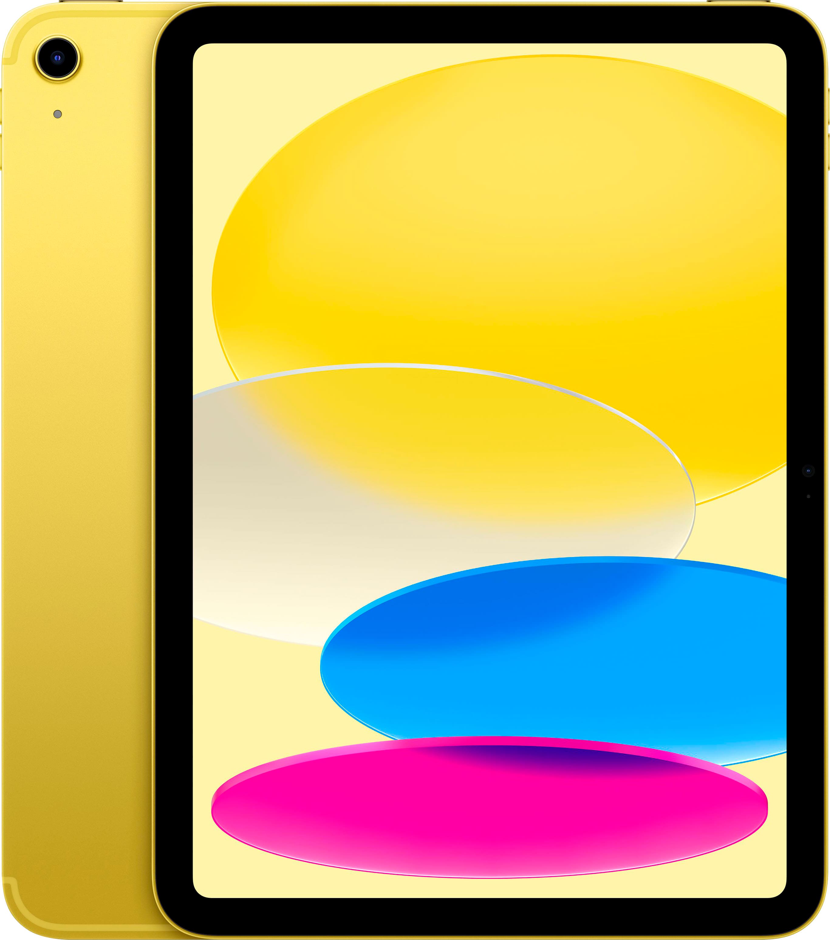 Apple - 11-inch iPad A16 chip with Wi-Fi + Cellular - 128GB - Yellow (Verizon) product image