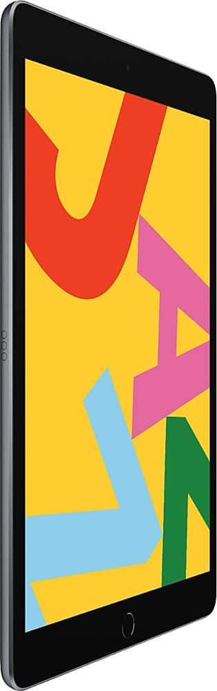 Apple - Certified Refurbished iPad (7th Generation) (2019) Wi-Fi - 32GB - Space Gray product image