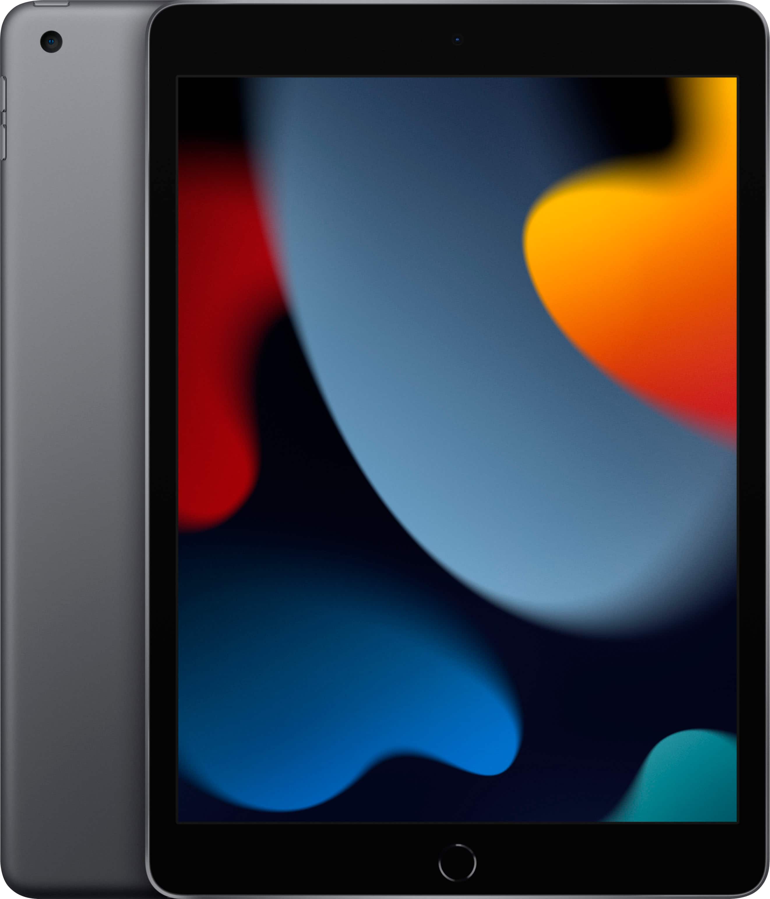 Apple - Geek Squad Certified Refurbished 10.2-Inch iPad with Wi-Fi - 256GB - Space Gray product image