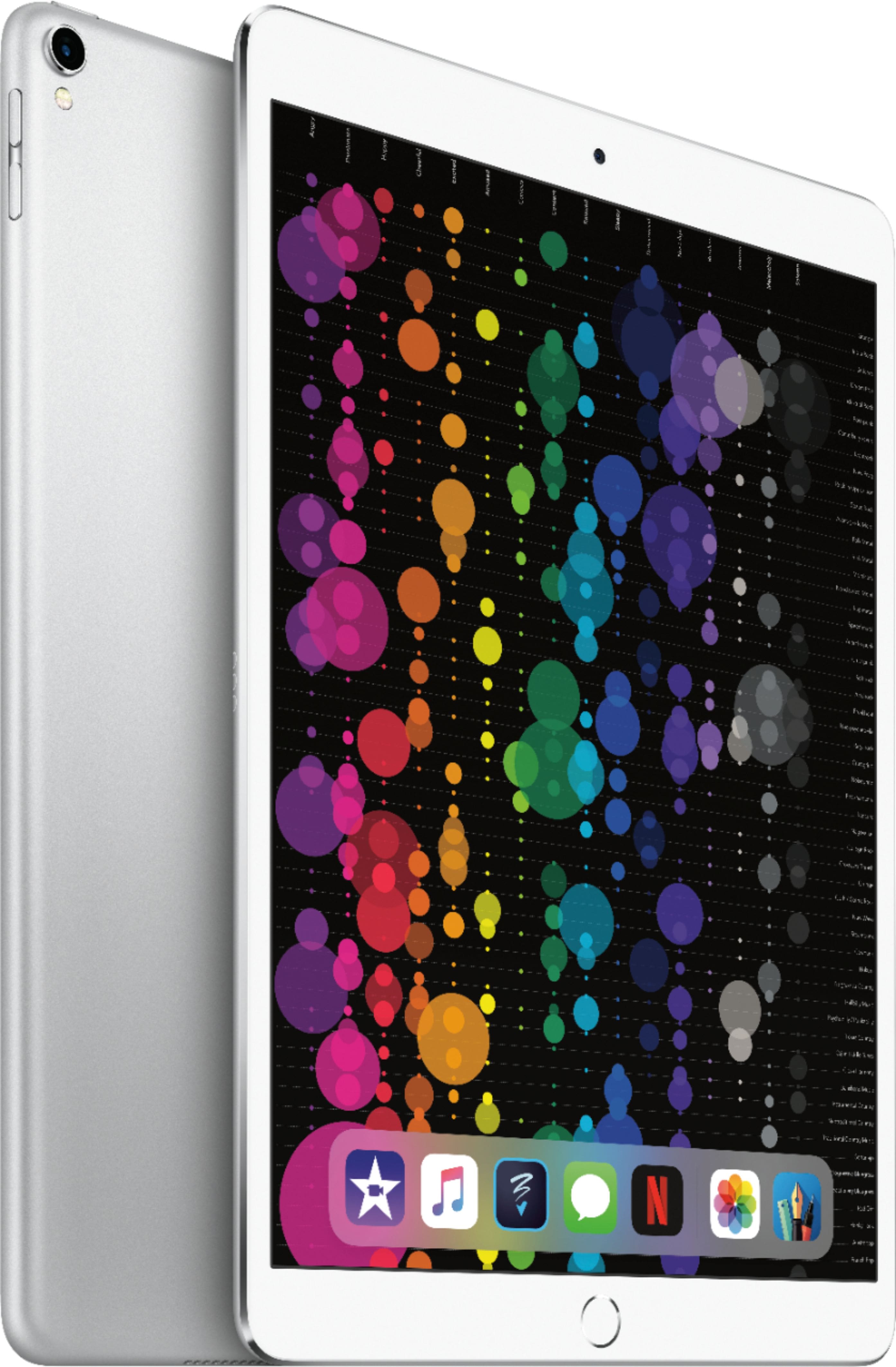 Apple - Geek Squad Certified Refurbished 10.5-Inch iPad Pro with Wi-Fi - 64GB - Silver product image