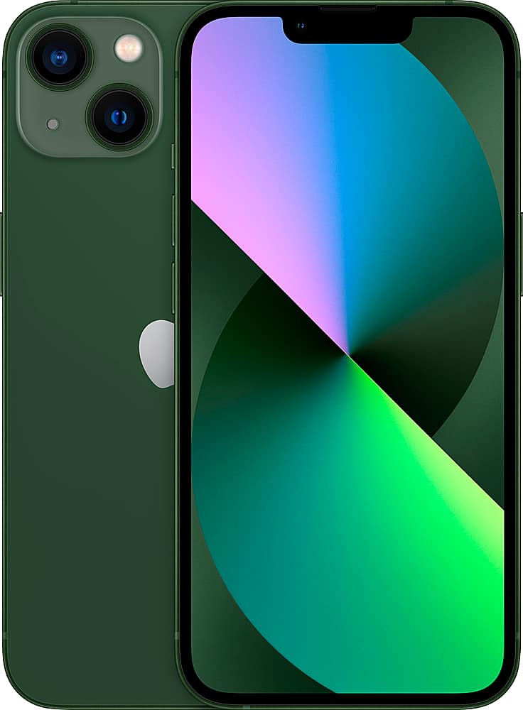 Apple - Geek Squad Certified Refurbished iPhone 13 5G 128GB - Green (Unlocked) product image