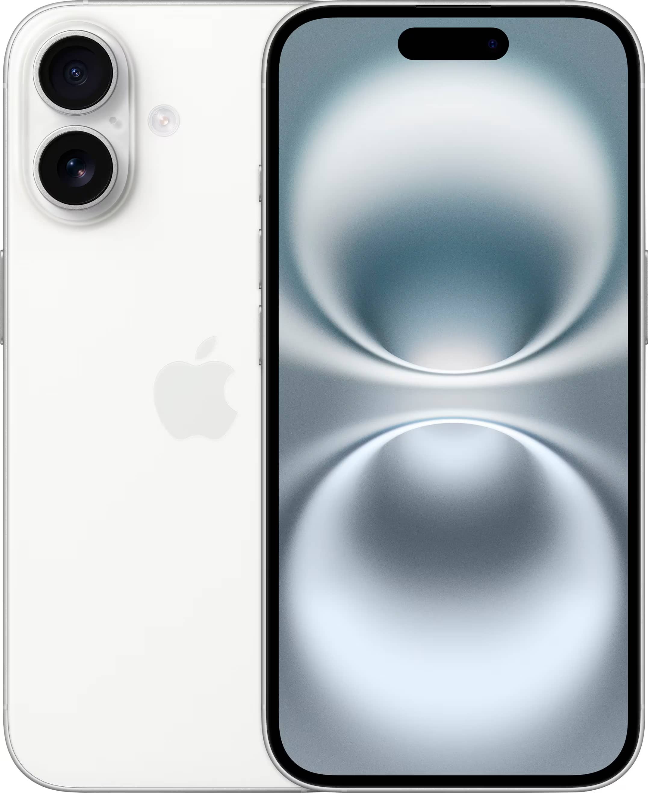 Apple - iPhone 16 128GB - Apple Intelligence (Unlocked) - White product image