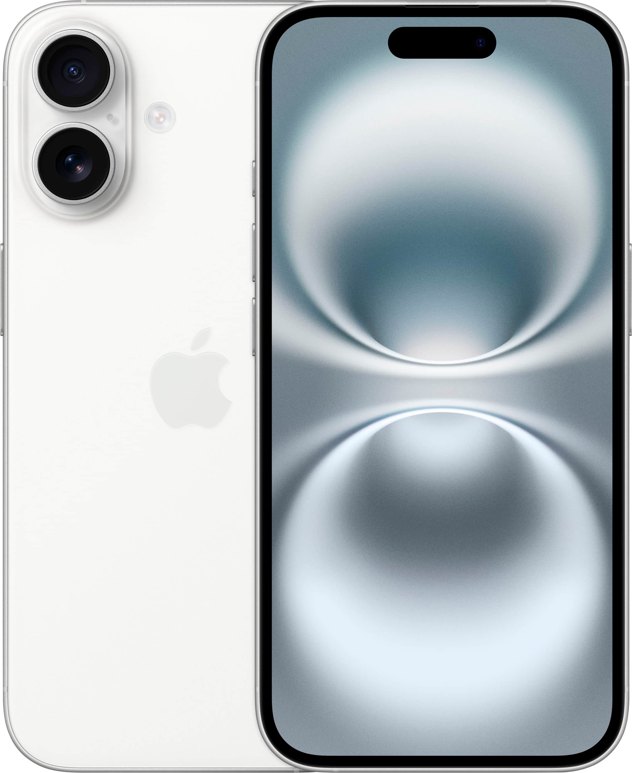 Apple - iPhone 16 256GB - Apple Intelligence - White (AT&T) product image