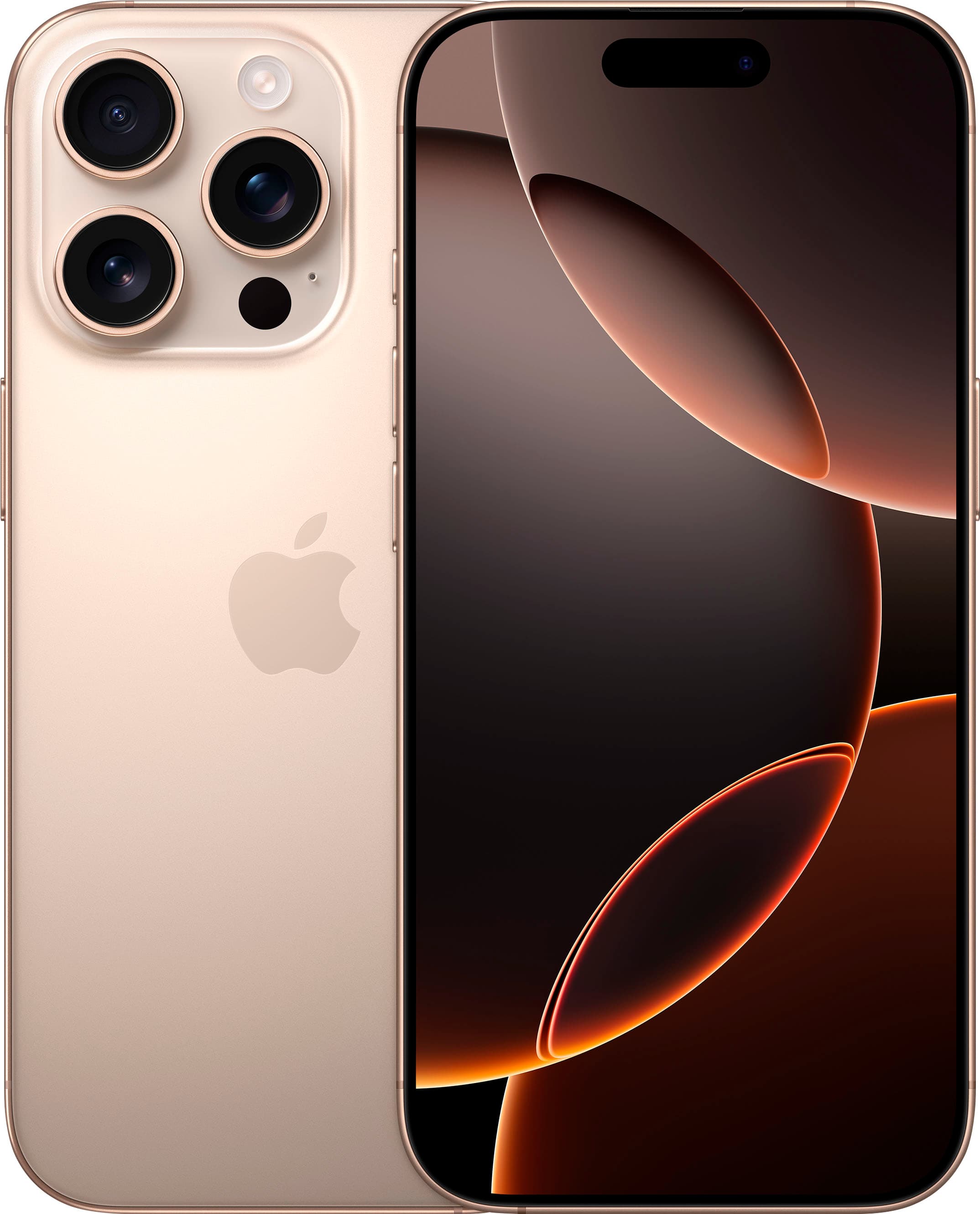 Apple - iPhone 16 Pro 512GB - Apple Intelligence - Desert Titanium (AT&T) product image