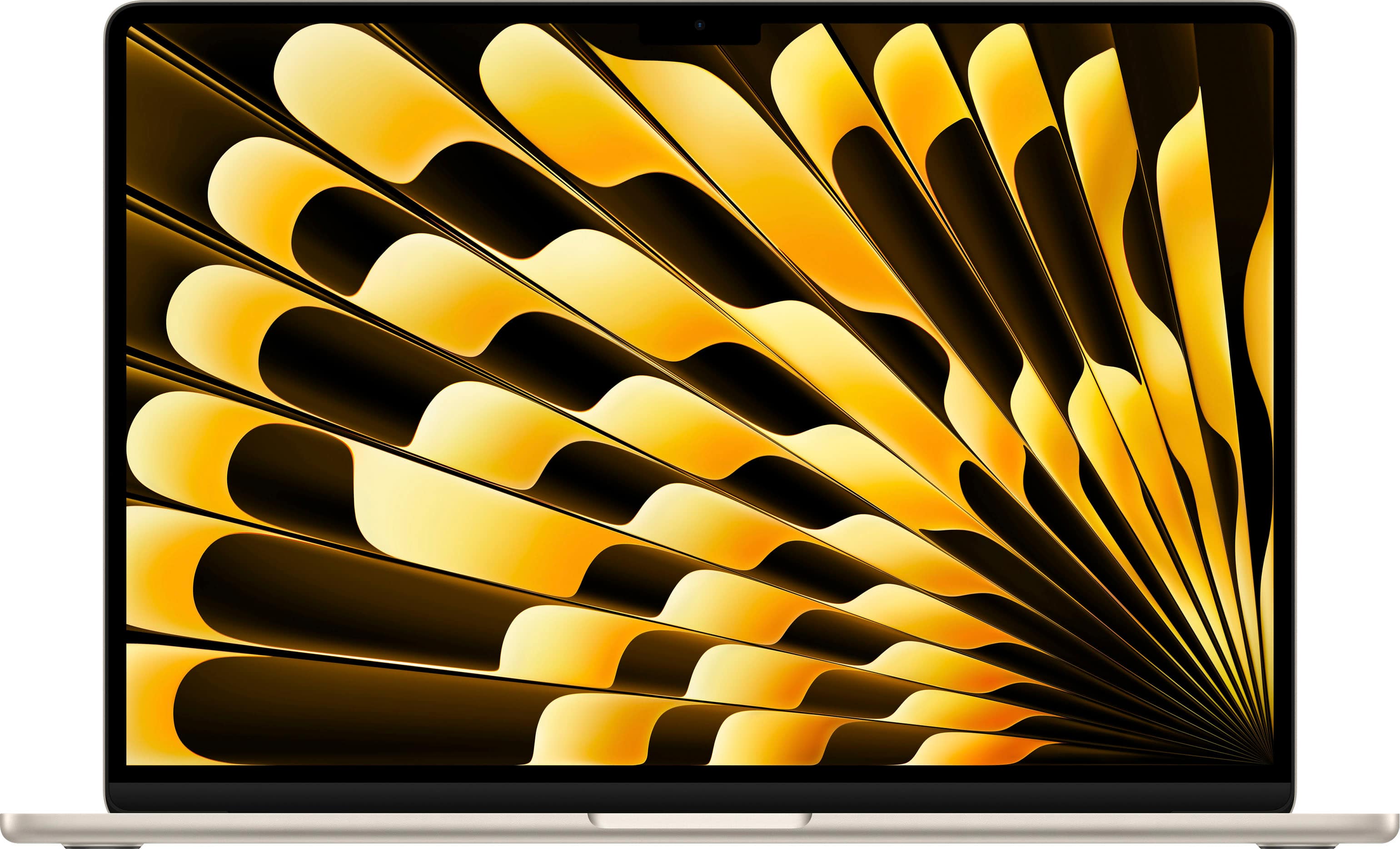 Apple - MacBook Air 15" Laptop - M2 chip Built for Apple Intelligence - 8GB Memory - 256GB SSD - Starlight product image
