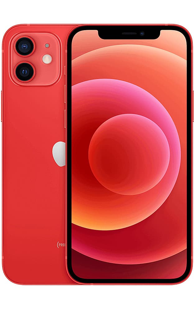 Apple - Pre-Owned Excellent iPhone 12 5G 64GB (Unlocked) - Red product image