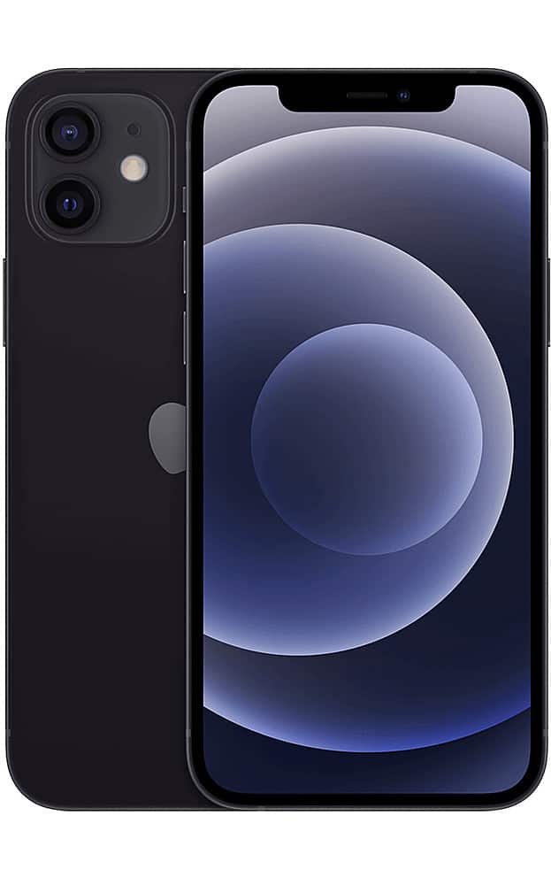 Apple - Pre-Owned Excellent iPhone 12 Mini 5G 64GB (Unlocked) - Black product image