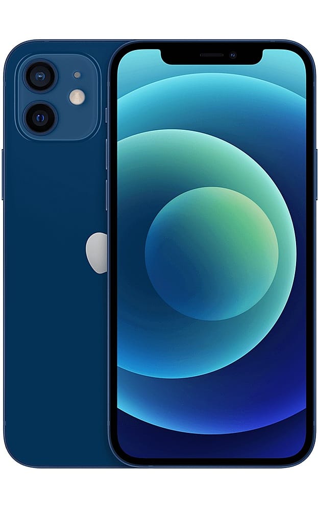 Apple - Pre-Owned Excellent iPhone 12 Mini 5G 64GB (Unlocked) - Blue product image