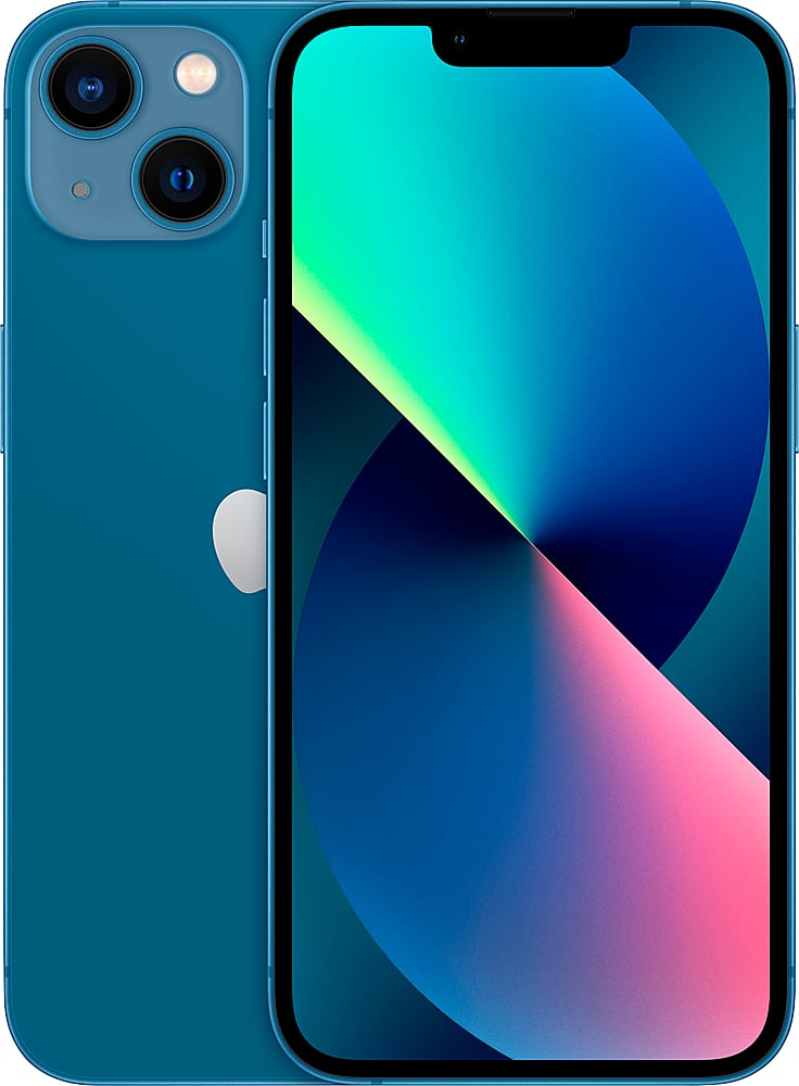 Apple - Pre-Owned Excellent iPhone 13 Mini 5G 128GB (Unlocked) - Blue product image