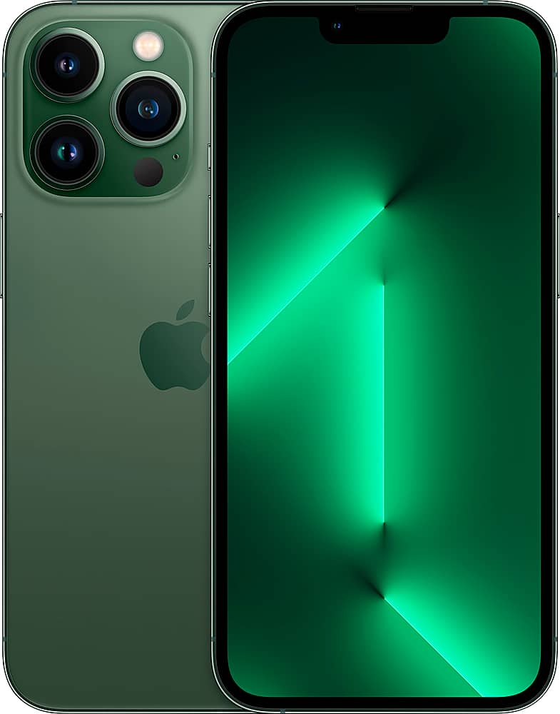 Apple - Pre-Owned Excellent iPhone 13 Pro 5G 128GB (Unlocked) - Alpine Green product image