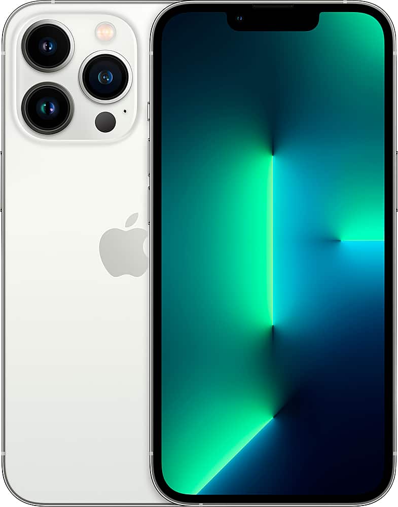 Apple - Pre-Owned Excellent iPhone 13 Pro 5G 256GB (Unlocked) - Silver product image