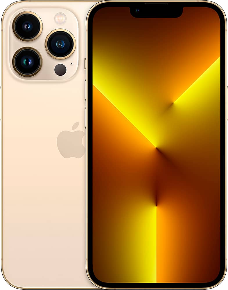 Apple - Pre-Owned Excellent iPhone 13 Pro Max 5G 128GB (Unlocked) - Gold product image