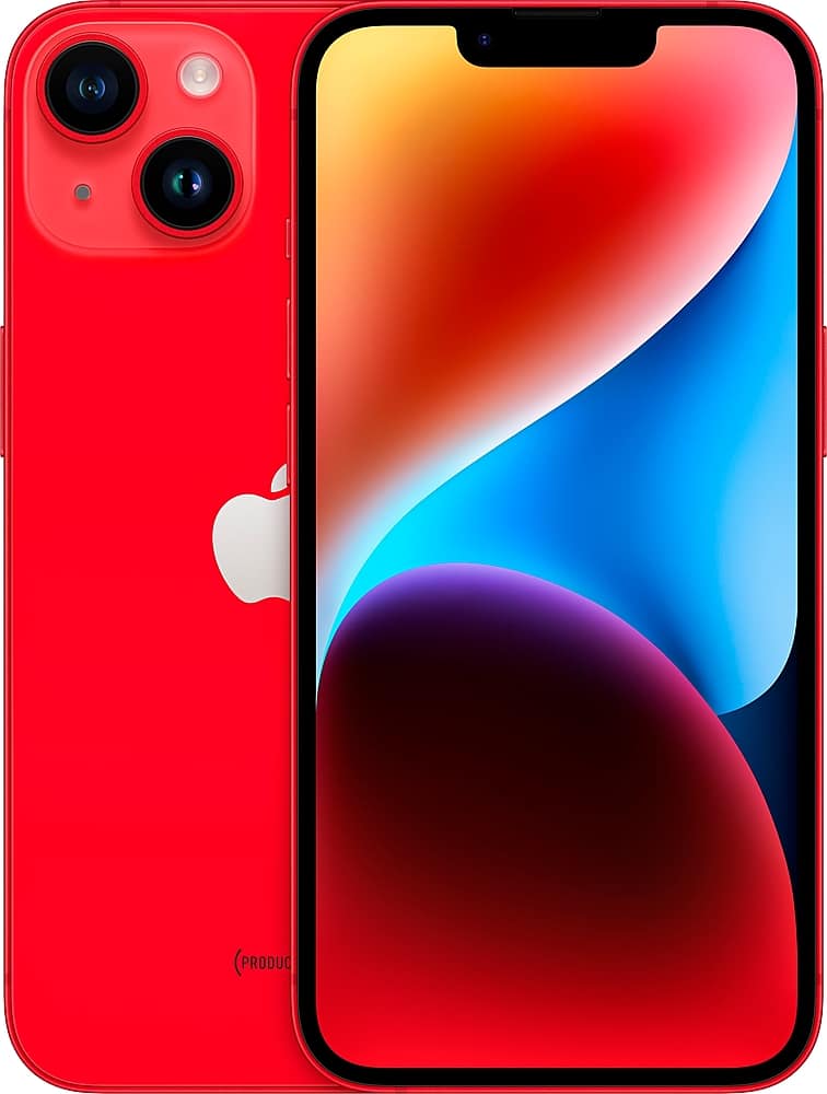 Apple - Pre-Owned Excellent iPhone 14 5G 128GB (Unlocked) - Red product image