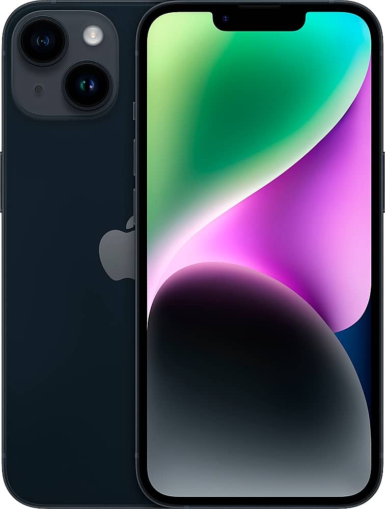 Apple - Pre-Owned Excellent iPhone 14 Plus 5G 256GB (Unlocked) - Midnight product image