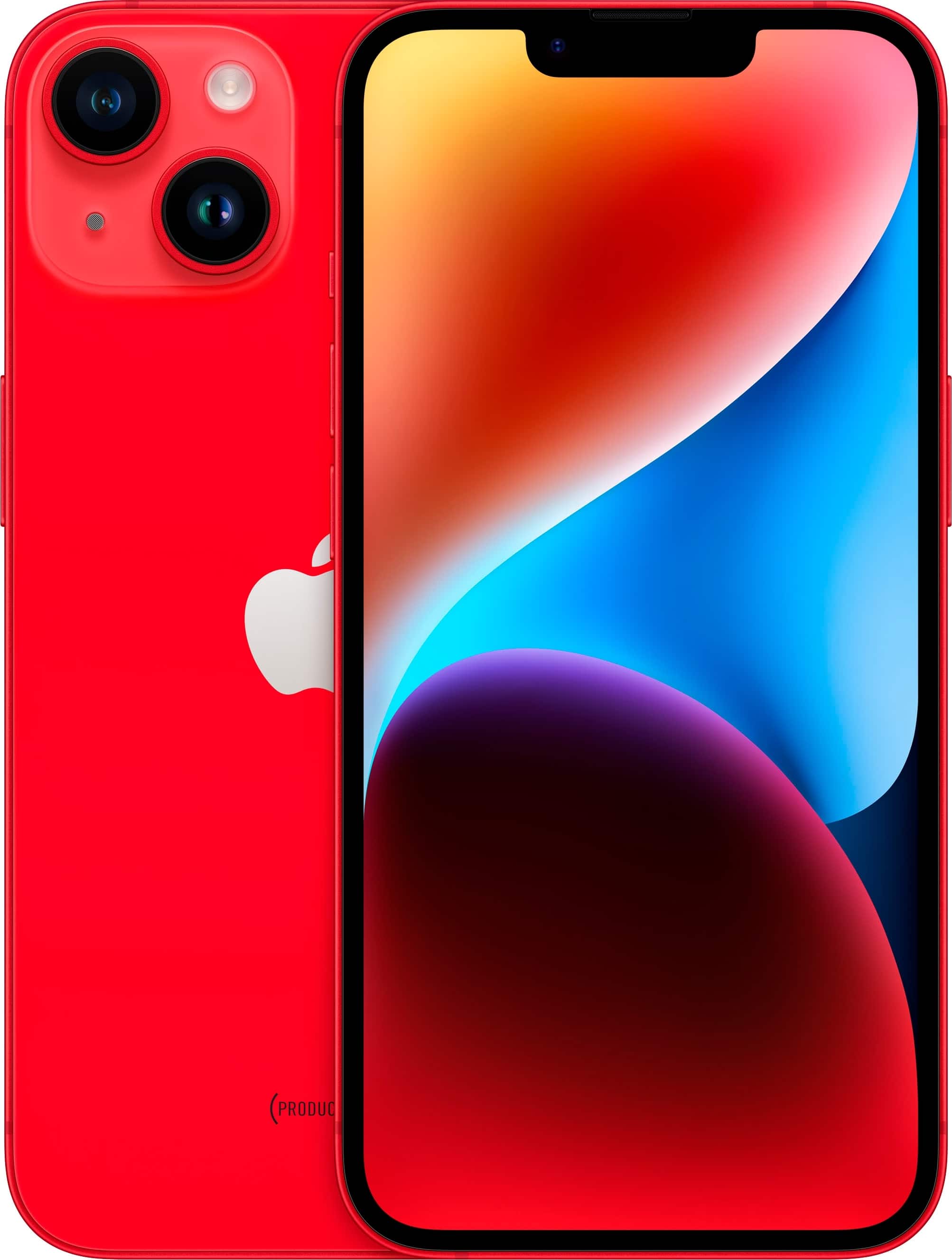 Apple - Pre-Owned Excellent iPhone 14 Plus 5G 256GB (Unlocked) - Red product image