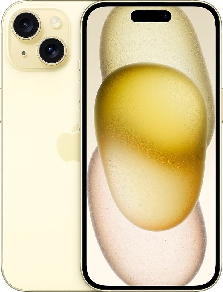 Apple - Pre-Owned Excellent iPhone 15 Plus 5G 128GB (Unlocked) - Yellow product image