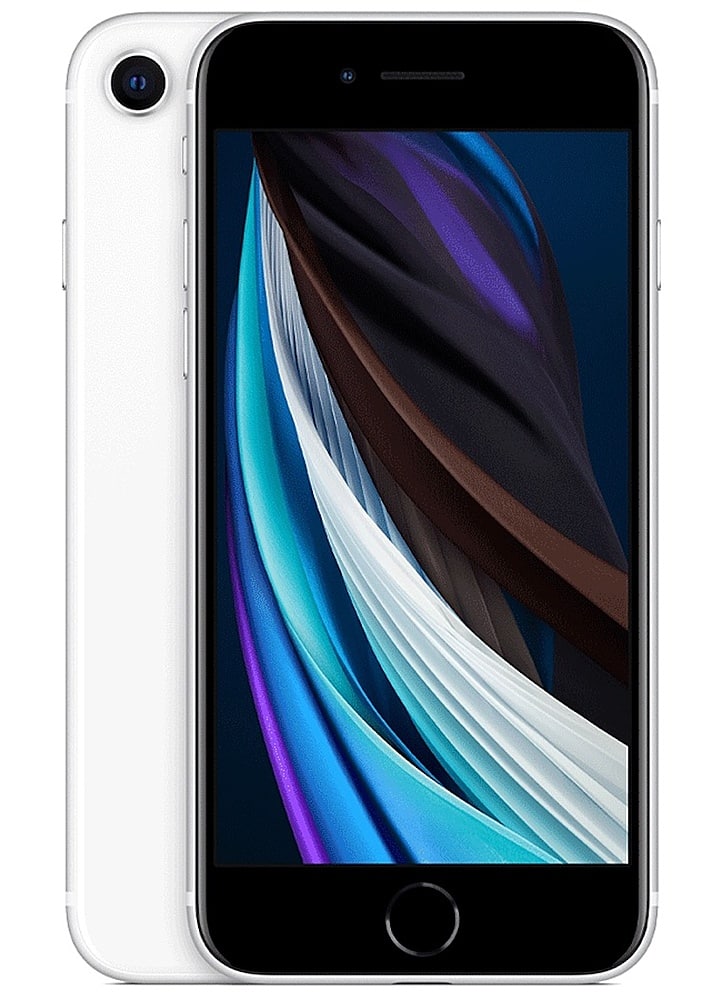 Apple - Pre-Owned Excellent iPhone SE (2020) 128GB (Unlocked) - White product image