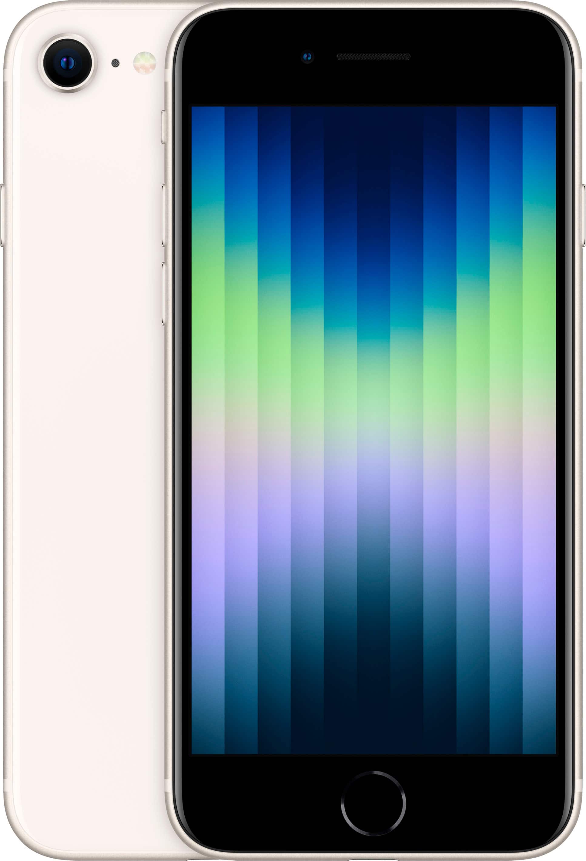 Apple - Pre-Owned Excellent iPhone SE (2022) 64GB (Unlocked) - Starlight product image