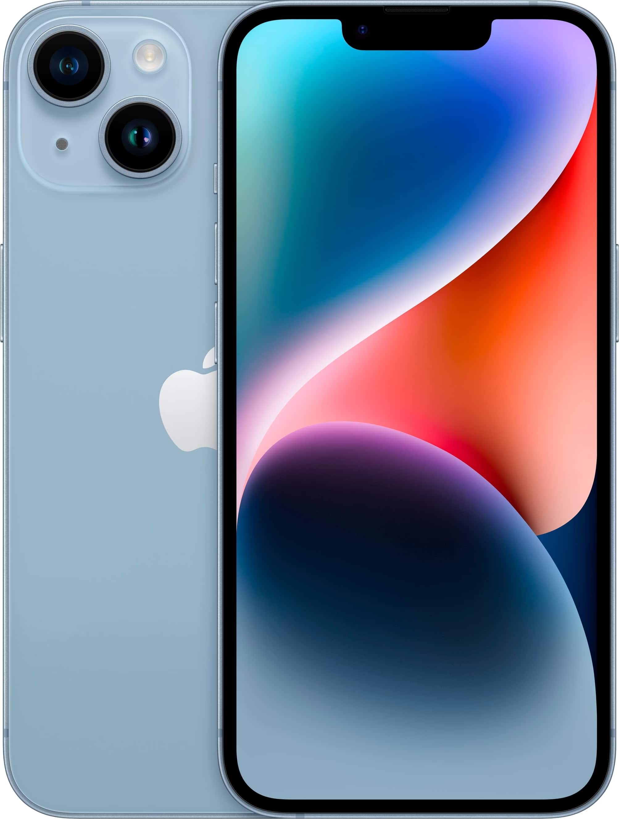 Apple - Pre-Owned Good iPhone 14 5G 128GB (Unlocked) - Blue product image