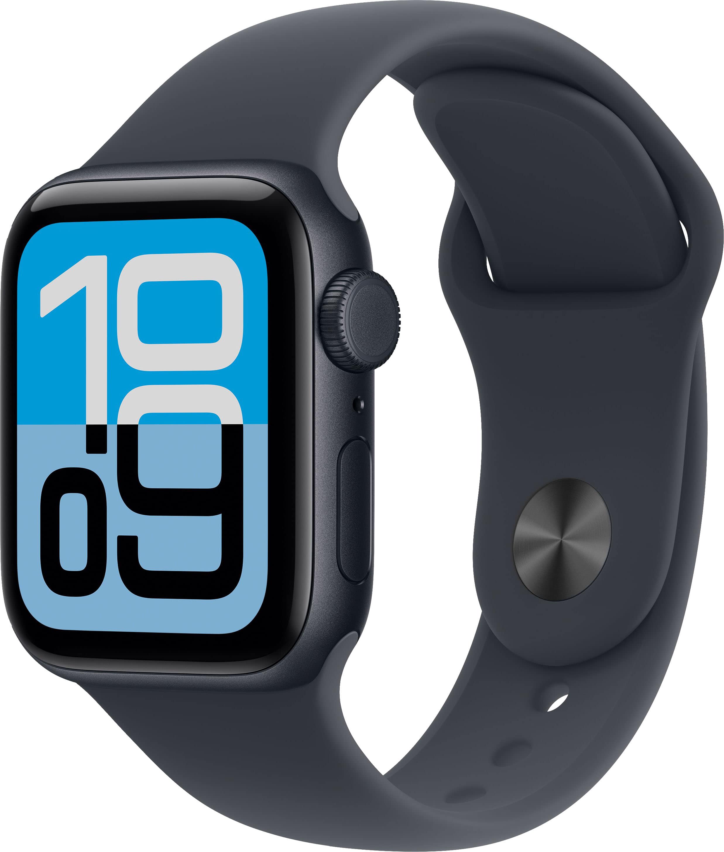 Apple Watch SE 3 (GPS+Cellular) 40mm Aluminum Case with Midnight Sport Band - S/M - Midnight - (2025) product image
