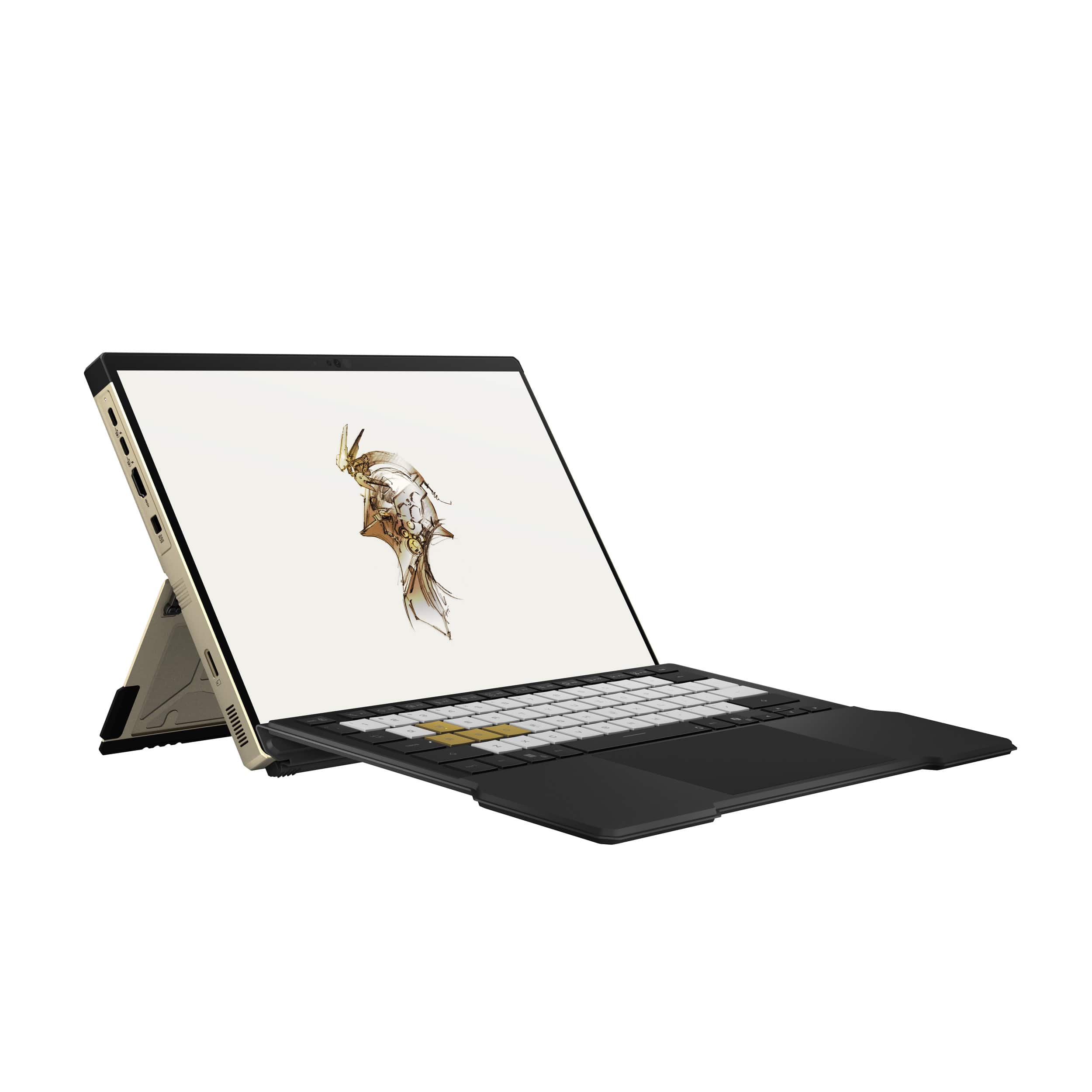ASUS - ROG Flow Z13-KJP 13.4" 2.5K 180Hz Touch-Screen Gaming Laptop - Copilot+ PC - AMD Ryzen AI Max+ 395 - 128GB RAM - 1TB…