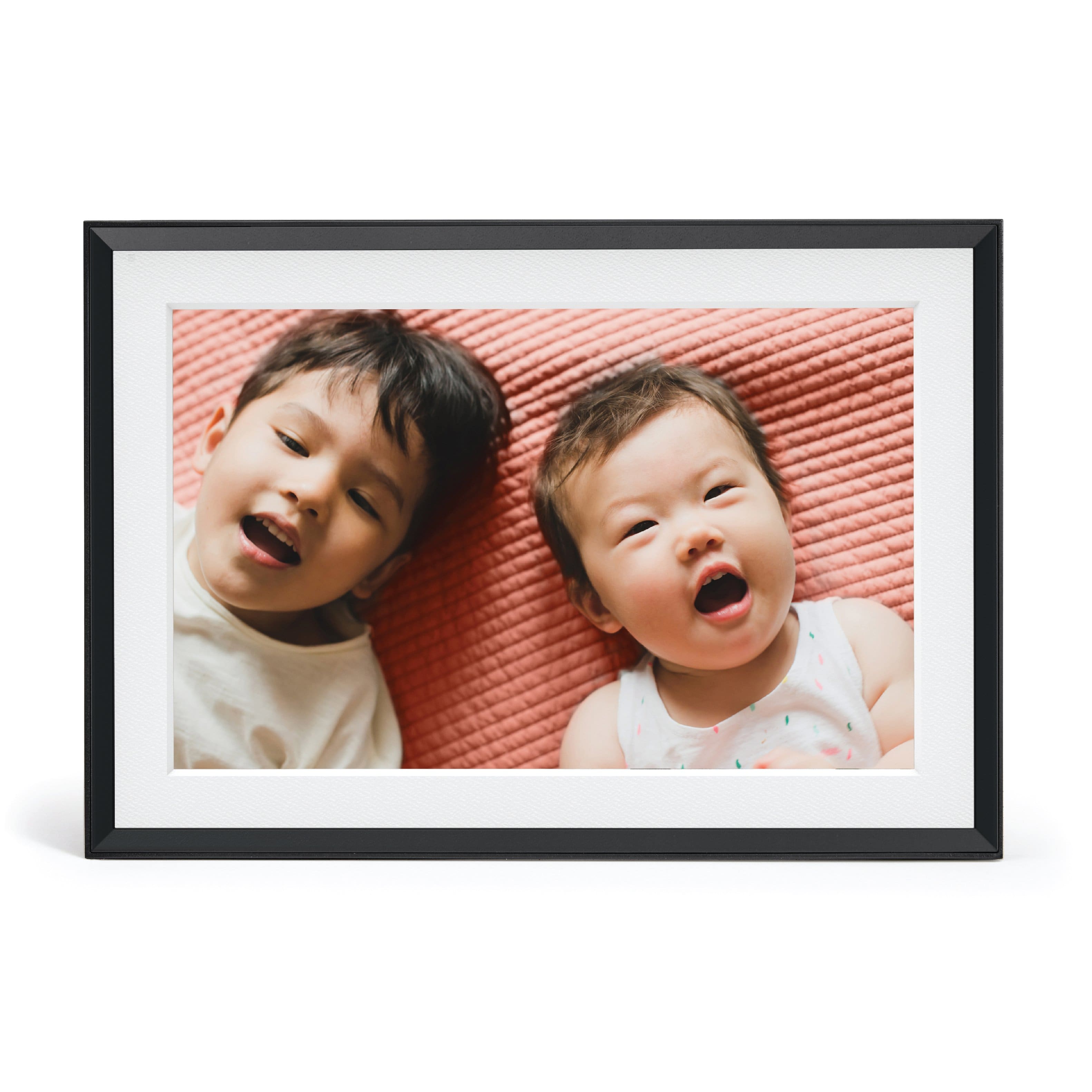 Aura Home - Aura Carver Mat 10.1" Digital Wifi Photo Frame-Gravel with Textured Mat - Gravel (Dark) product image