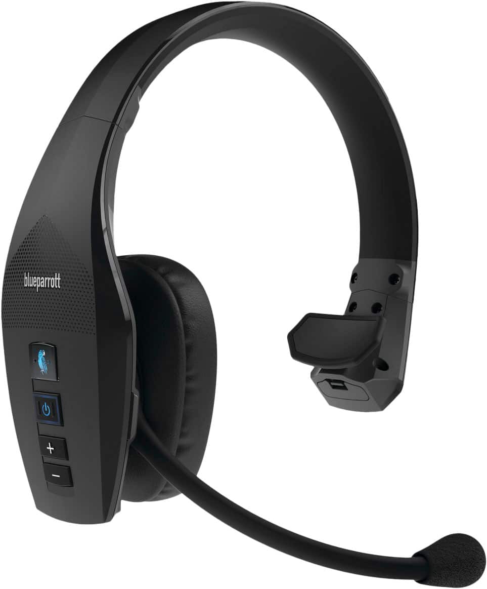 BlueParrott - B650-XT Wireless Bluetooth Mono Headset with 96% Noise-Cancelling Microphone and Active Noise Cancellation - B…