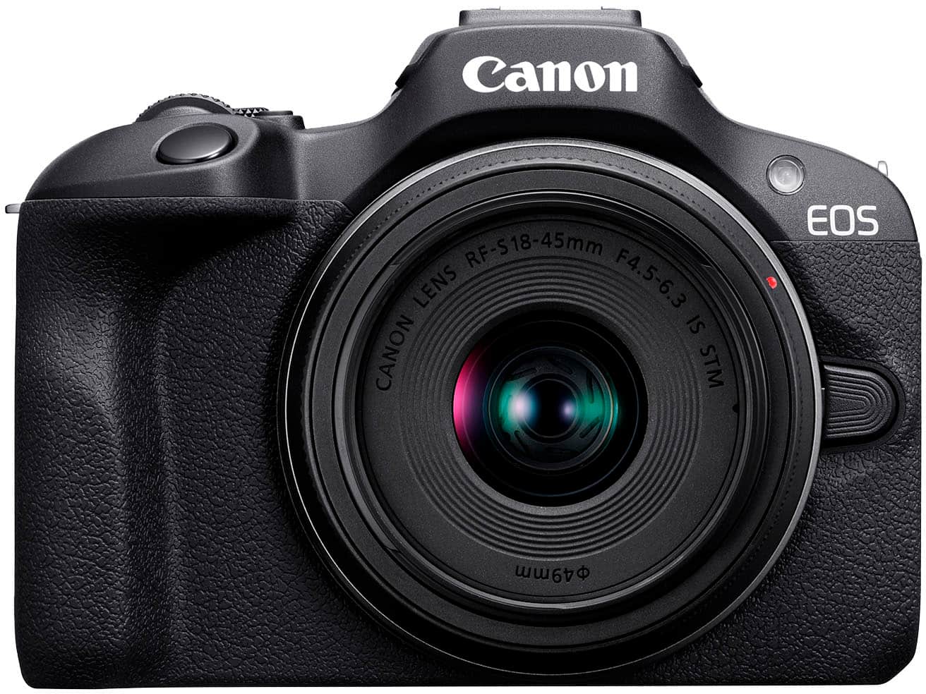 Canon - EOS R100 4K Video Mirrorless Camera 2 Lens Kit with RF-S18-45mm and RF-S55-210mm Lenses - Black product image