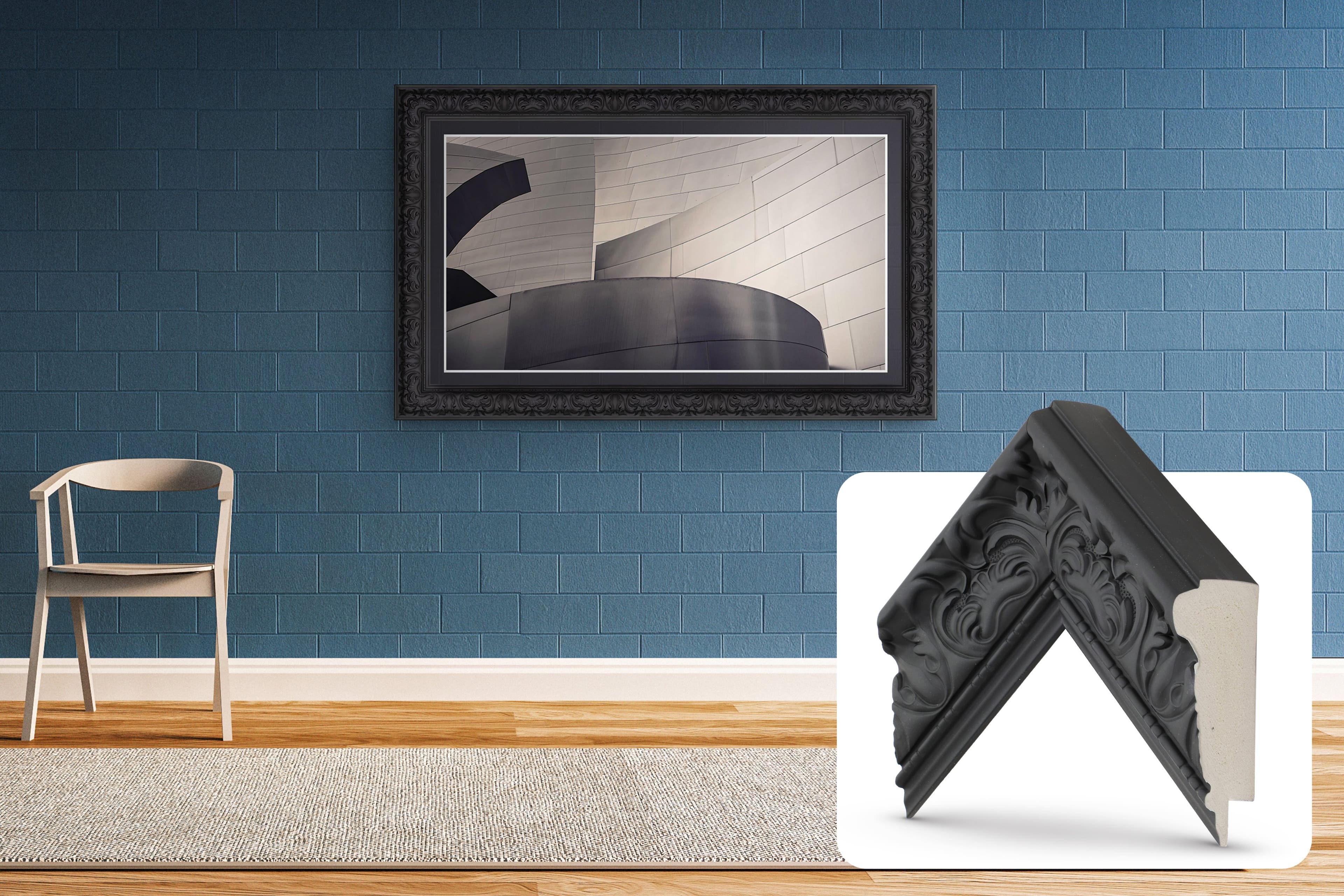 Deco TV Frames - Premiere Bezel for Samsung the Frame TV - 32" - Tuscan Matte Black product image