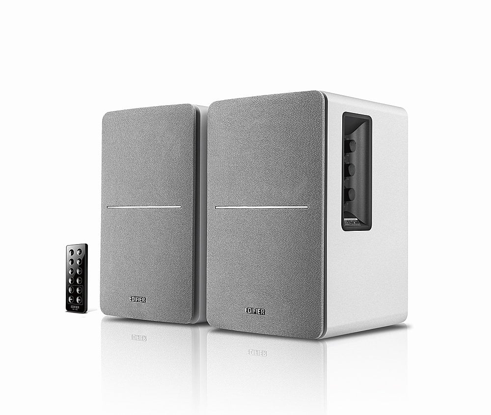 Edifier - R1280DB Powered Bluetooth Bookshelf Speakers, Computer Speakers - 42W RMS Optical Input - Wireless Studio Monitors…