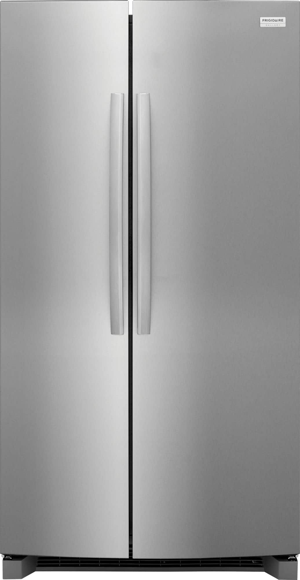 Frigidaire - 26.0 Cu. Ft. 36" Standard Depth Side by Side Refrigerator with Door Edge Water Dispenser - Stainless Steel prod…