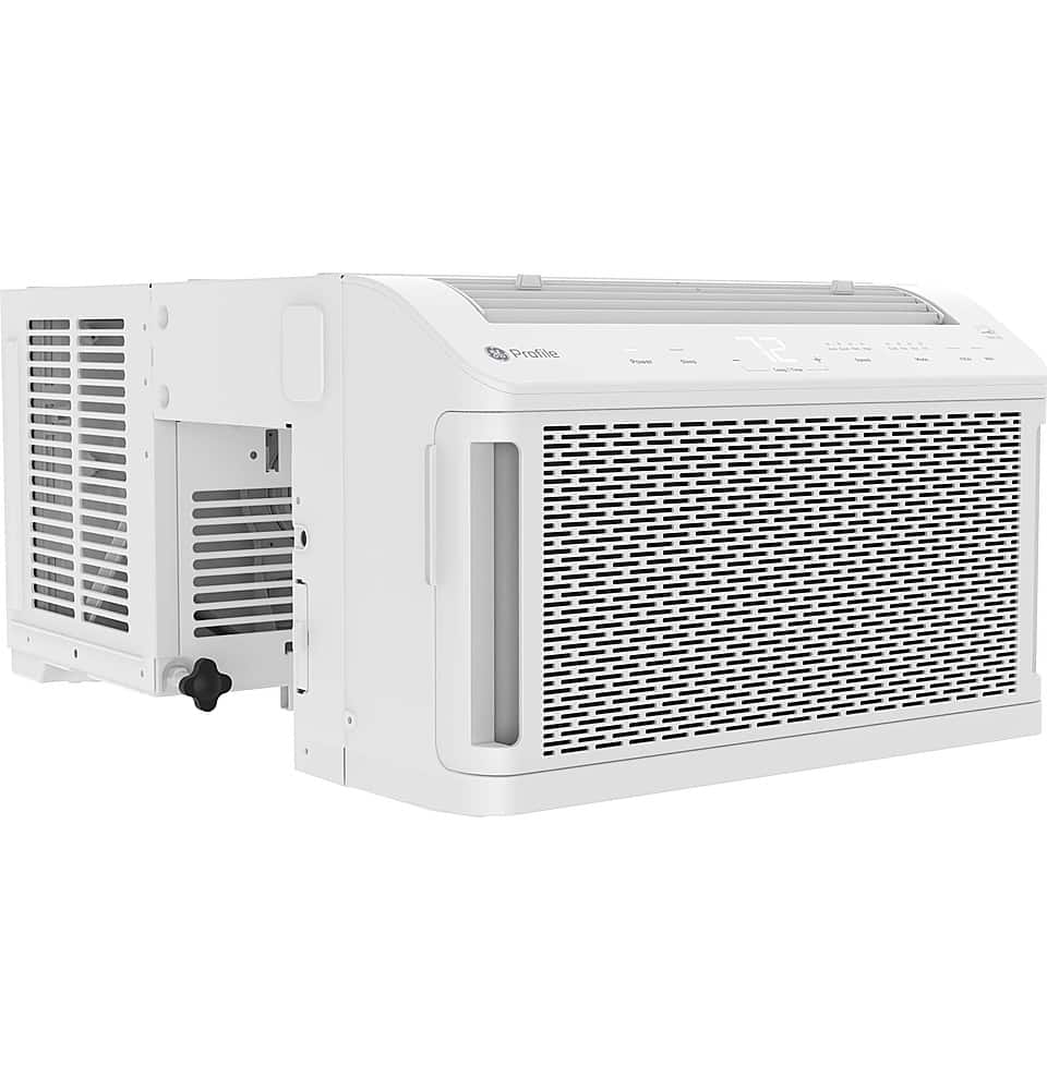 GE Profile - ClearView 450 Sq. Ft. 10,300 BTU Smart Ultra Quiet Window Air Conditioner - White product image