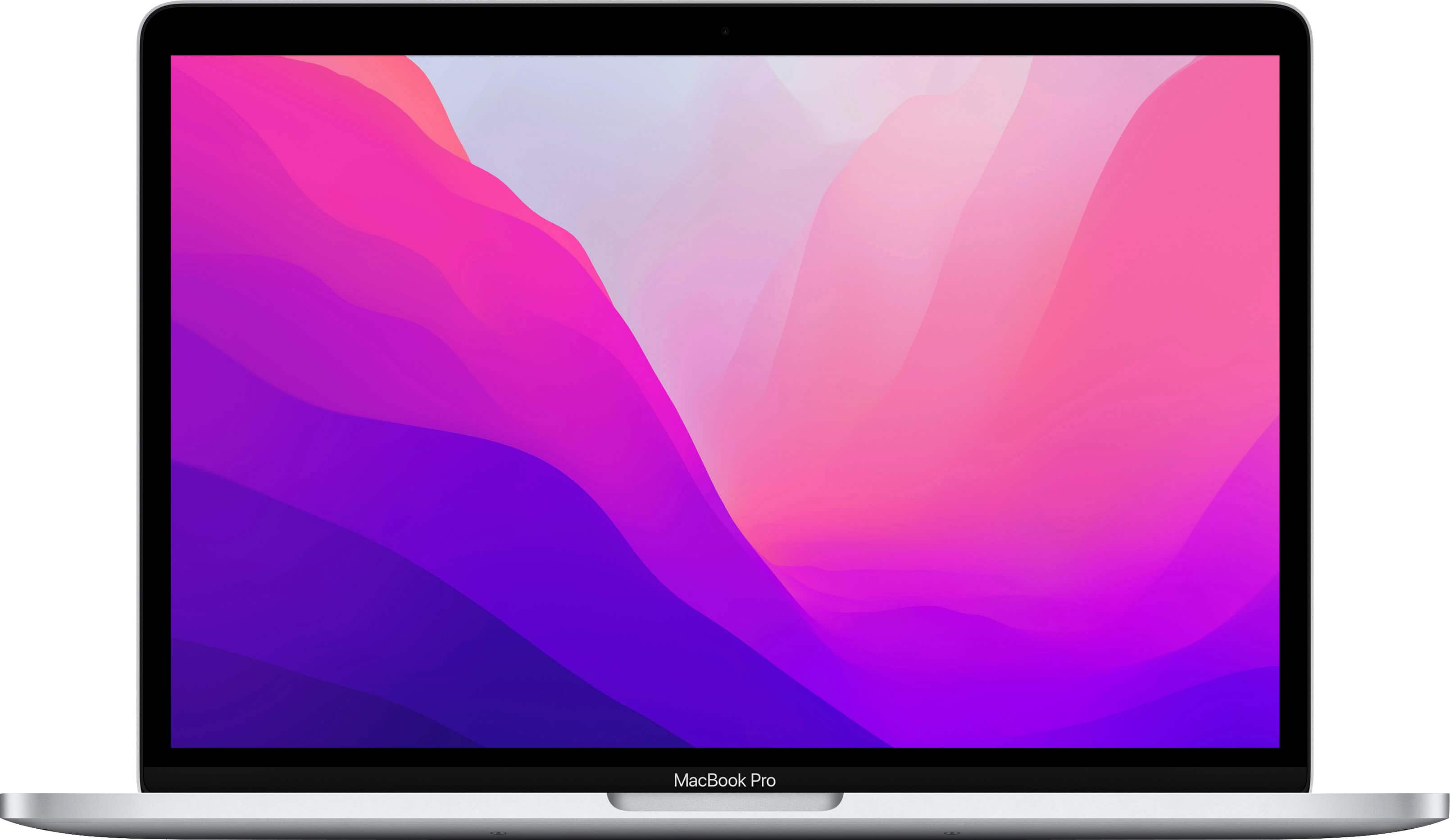 Geek Squad Certified Refurbished MacBook Pro 13.3" Laptop - Apple M2 chip - 8GB Memory - 256GB SSD - Silver product image