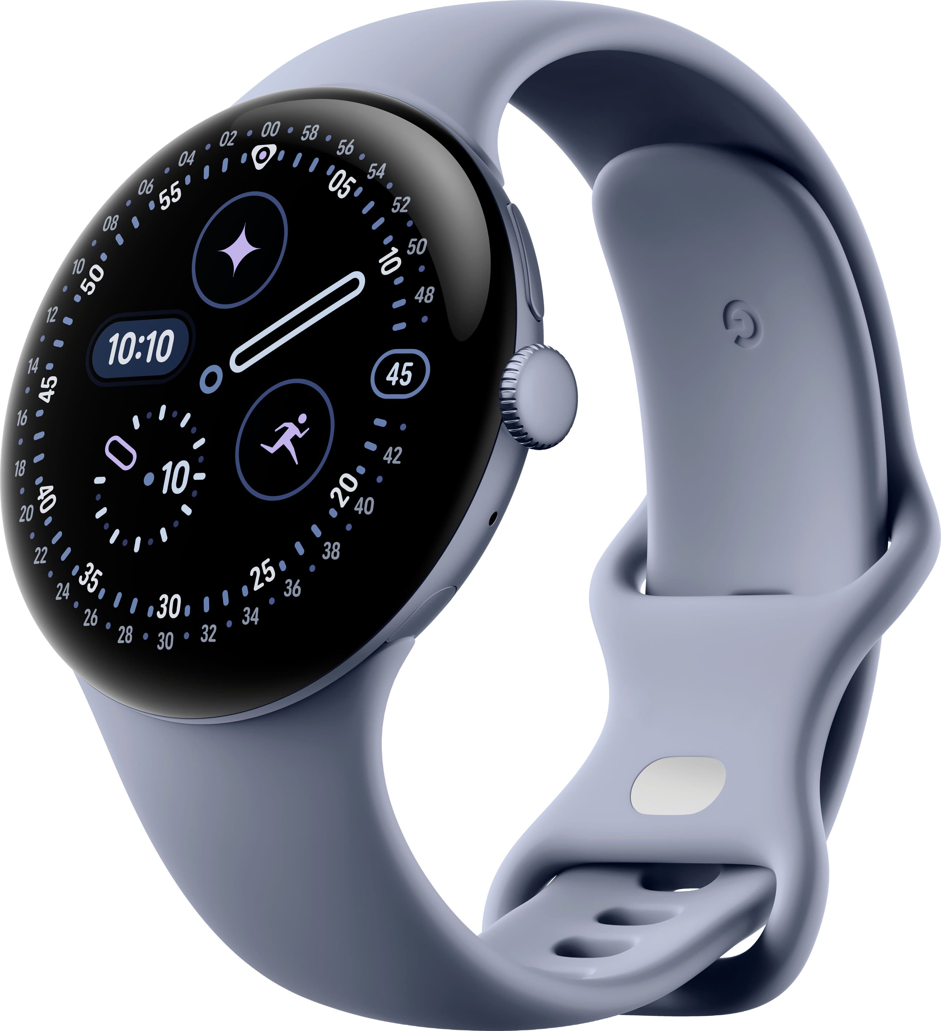 Google - Pixel Watch 4 (45mm) - LTE - Satin Moonstone Case - Moonstone Band - (2025) product image