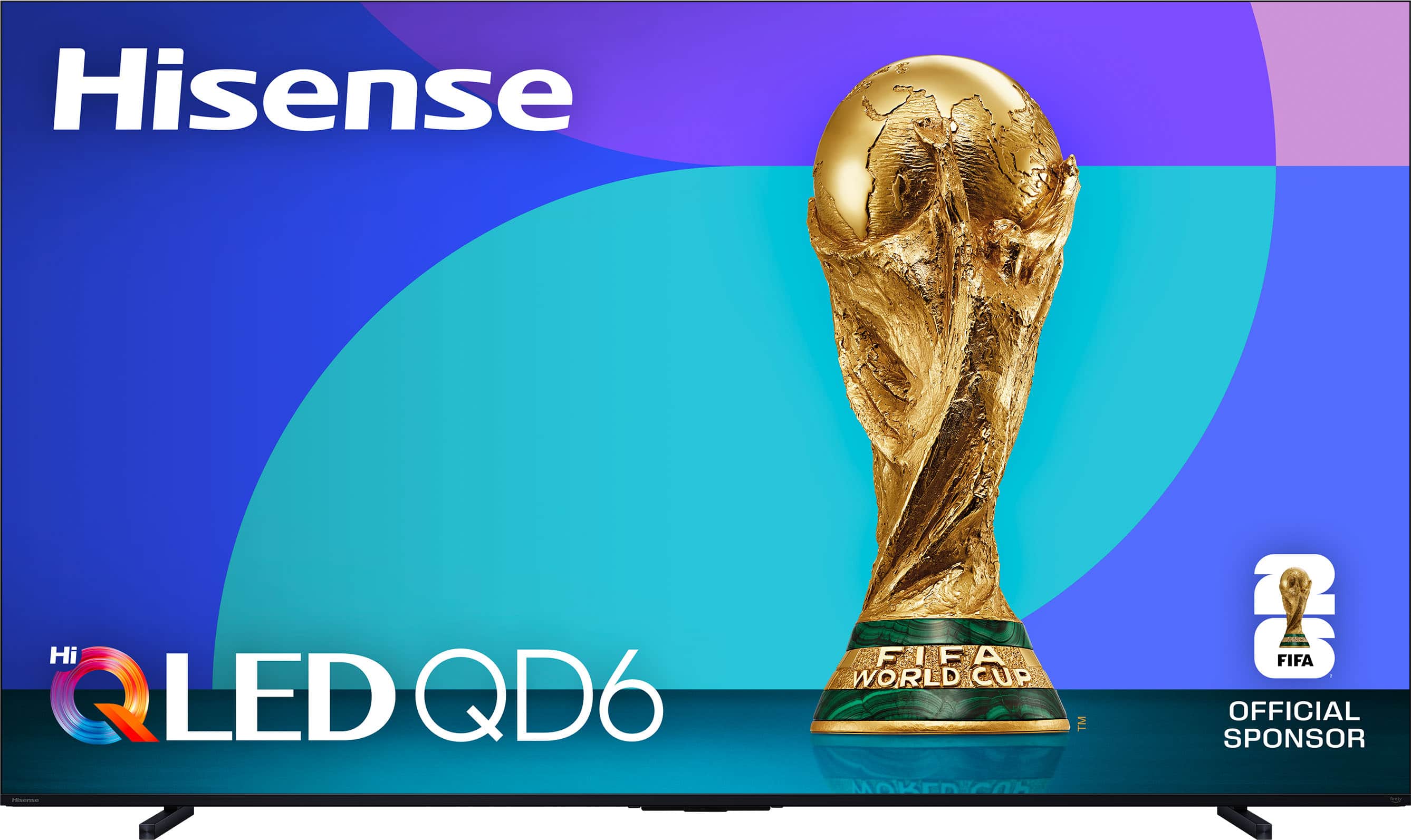 Hisense - 100" Class QD6 Series Hi-QLED 4K UHD HDR Smart Fire TV (2025) product image