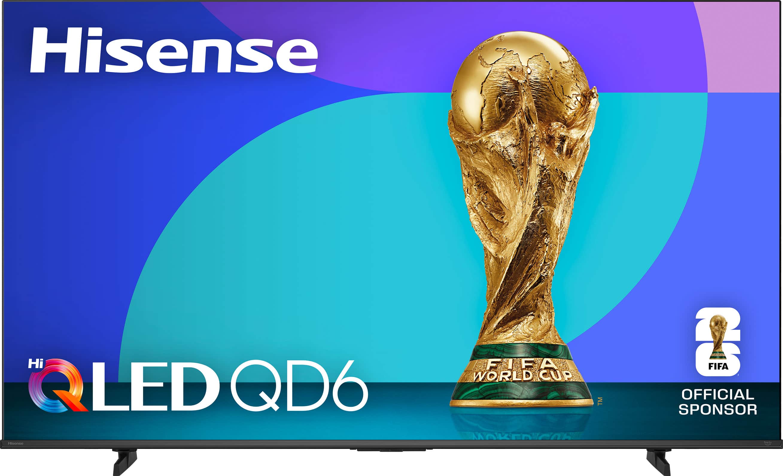 Hisense - 55" Class QD6 Series Hi-QLED 4K UHD HDR Smart Fire TV (2025) product image