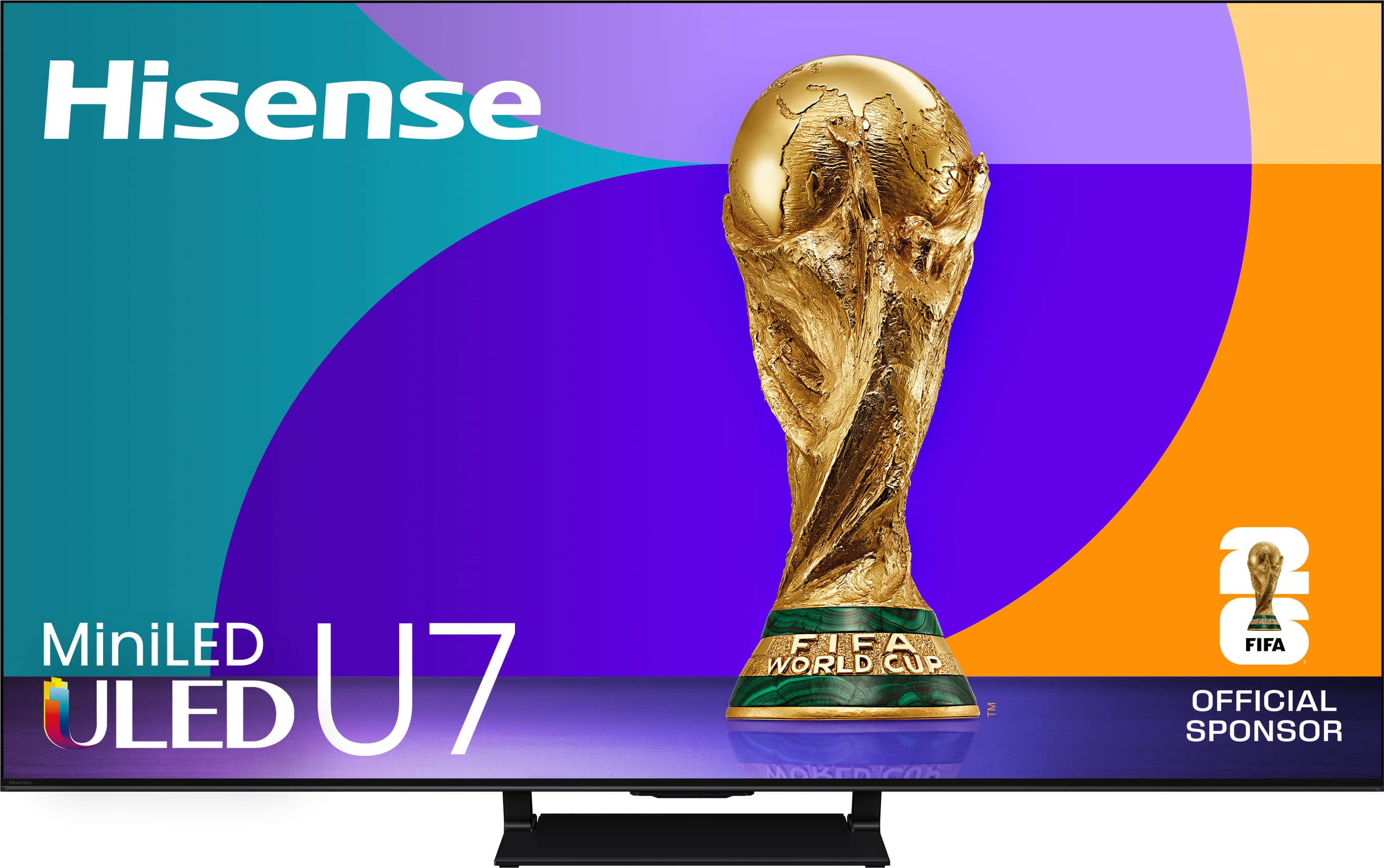 Hisense - 65" Class U7 Series MiniLED QLED UHD 4K HDR Smart Google TV (2025) product image