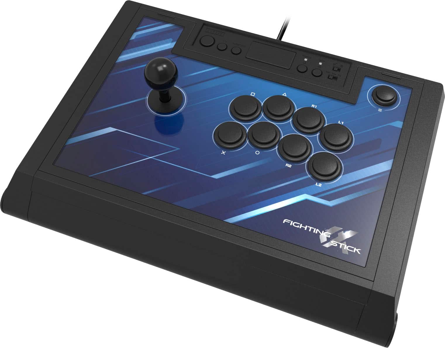 Hori - Fighting Stick Alpha - Tournament Grade Fightstick for Playstation 5 - Black product image