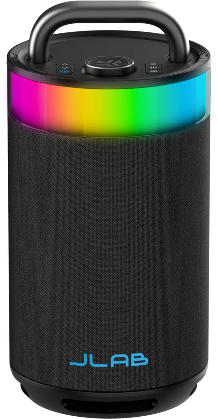 JLab - Epic Party Speaker with Bluetooth and RGB Lighting - Black product image