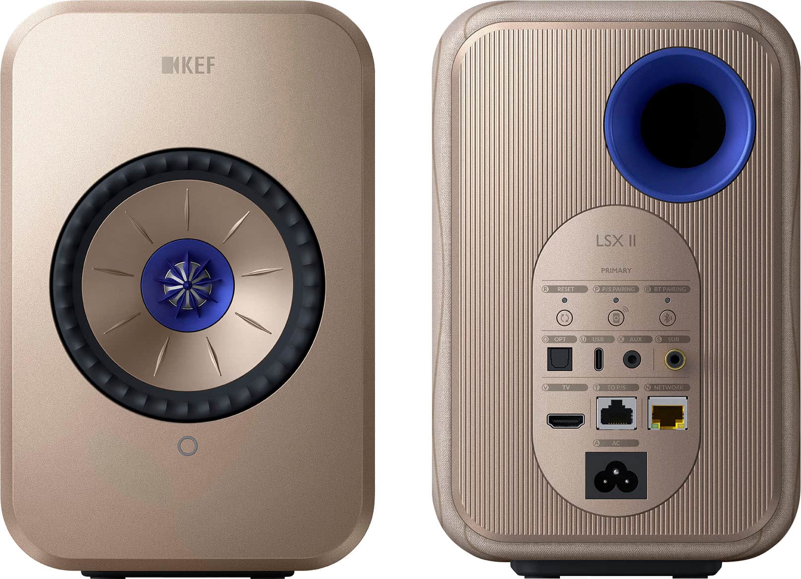 KEF - LSXII Wireless Bookshelf Speakers (Pair) - Soundwave product image
