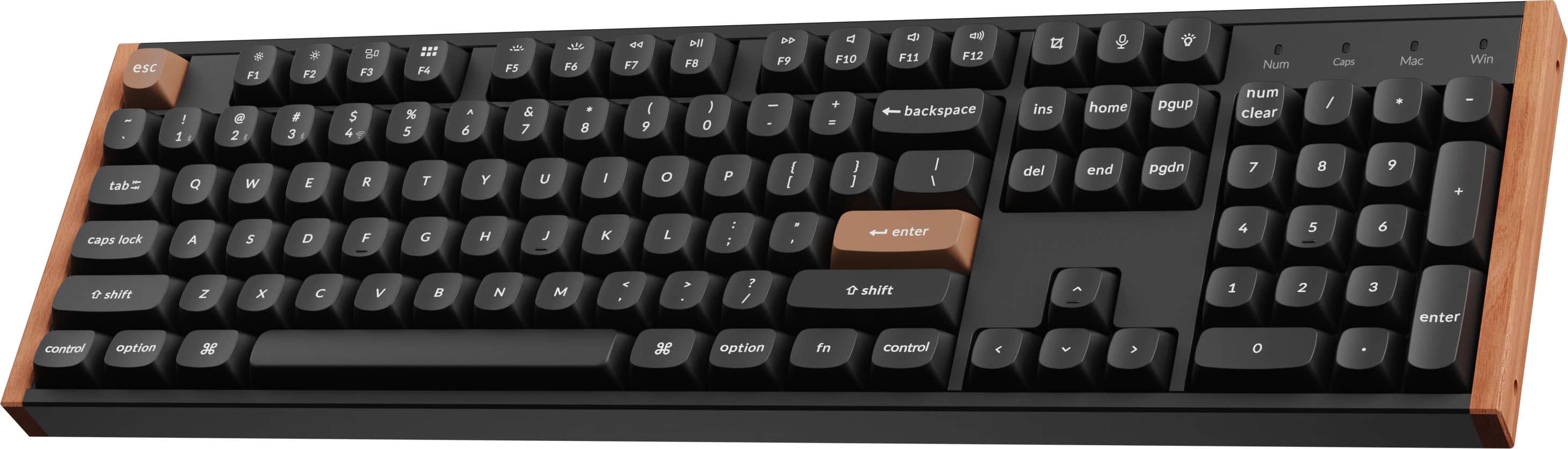 Keychron - K10 HE 100% Custom Hall Effect Mechanical Gaming Keyboard with Programmable QMK Launcher Software - Black product…