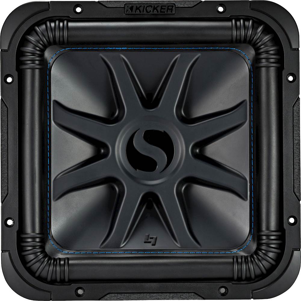 KICKER - Solo-Baric L7S 12" Dual-Voice-Coil 2-Ohm Subwoofer - Black product image
