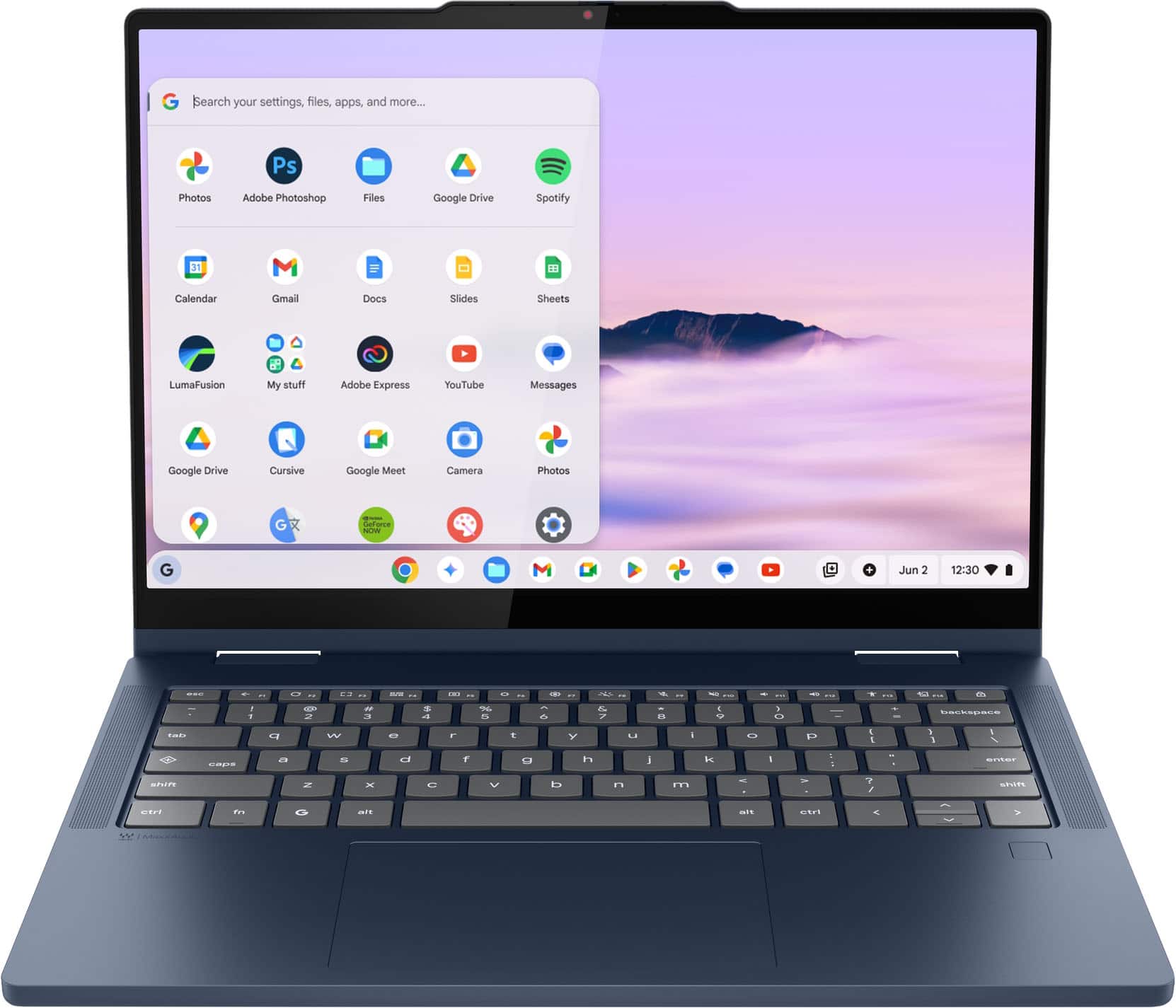 Lenovo - Chromebook Plus 2-in-1 14" Full HD Touchscreen Laptop - Intel Core 3 Processor N355 2025 - 8GB Memory - 128GB UFS -…