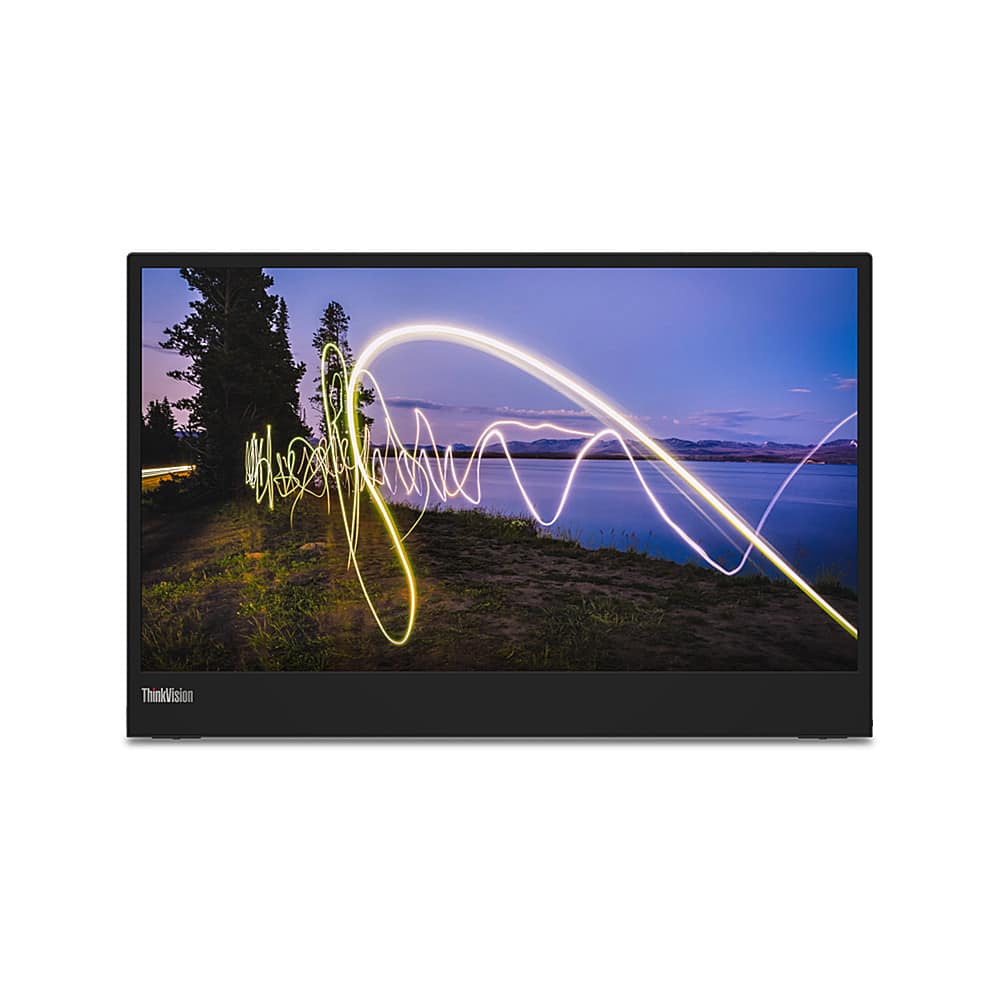Lenovo - ThinkVision M15 15.6" LED Mobile Monitor (USB 3.1 Type-C) - Black product image