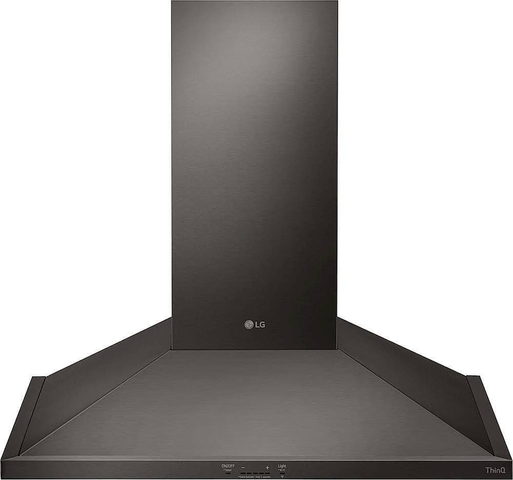 LG - 36 inches - Convertible - Wall Range Hood - Black Stainless Steel product image